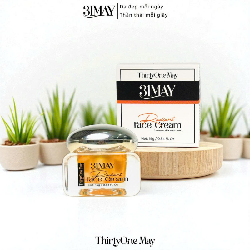 Kem Face Nám Radiant 31may - Kem Dưỡng Radiant Thirty One May 16g