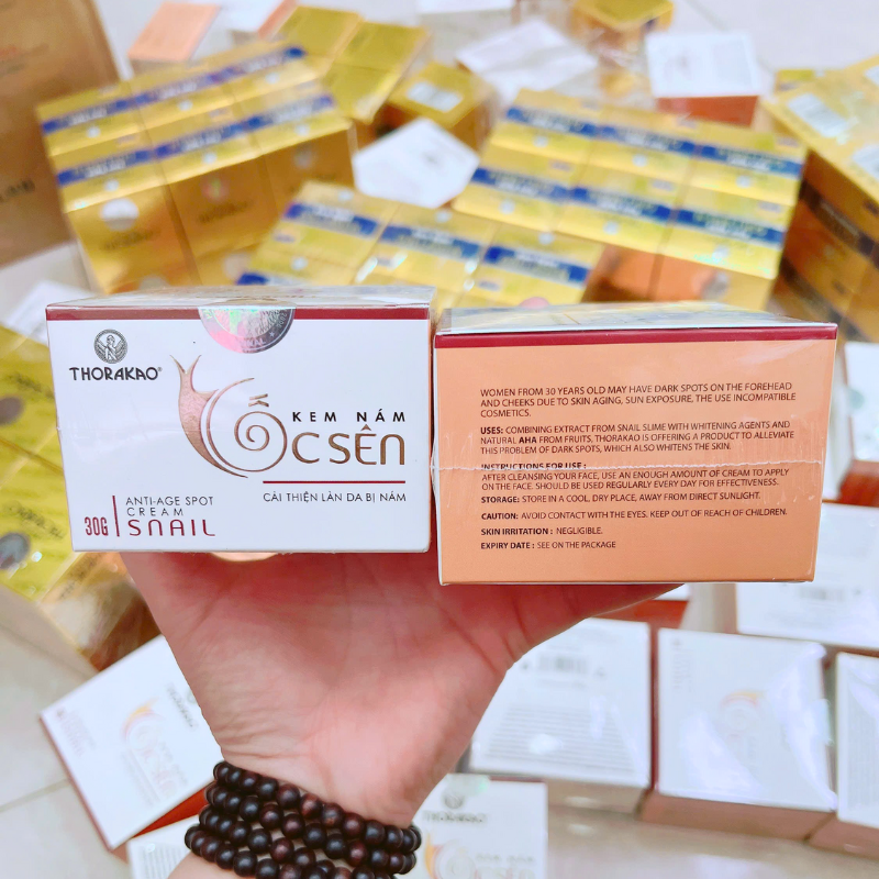 Kem Nám Ốc Sên Thorakao 30g