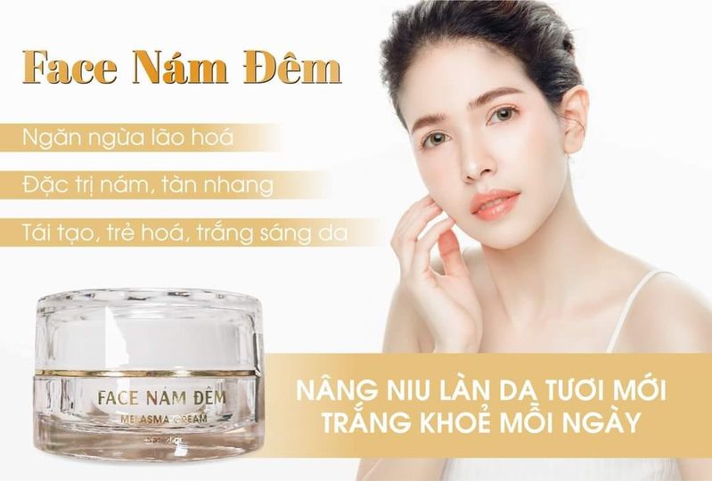 Kem Face Nám Đêm N Collagen 25g