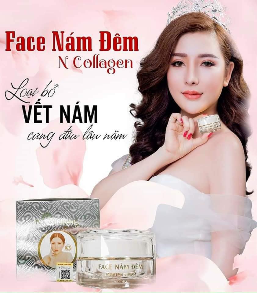 Kem Face Nám Đêm N Collagen 25g