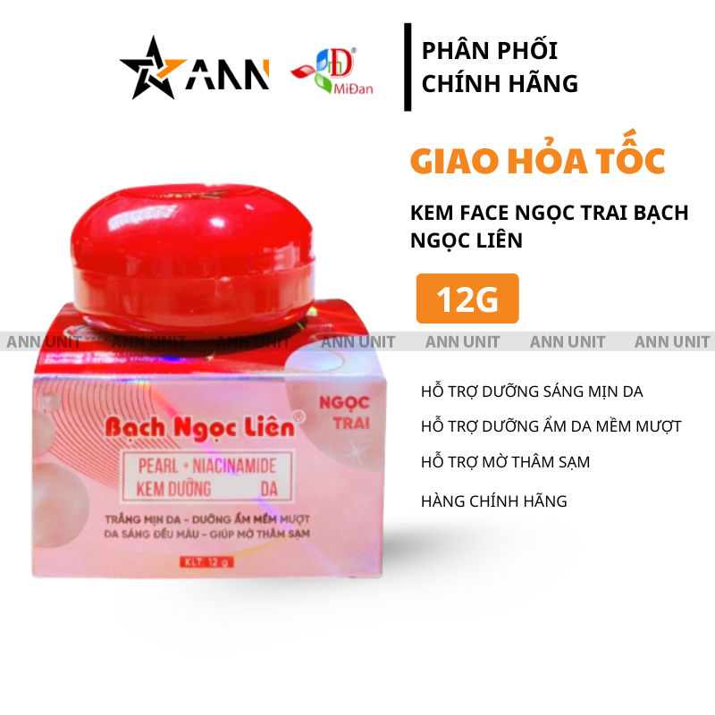 Bao bì thể hiện tên sản phẩm và công dụng chính