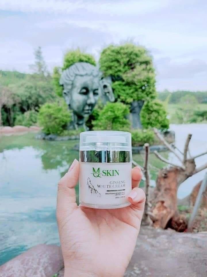 Kem Face Nhân Sâm MQ Skin Ginseng White Cream 30g