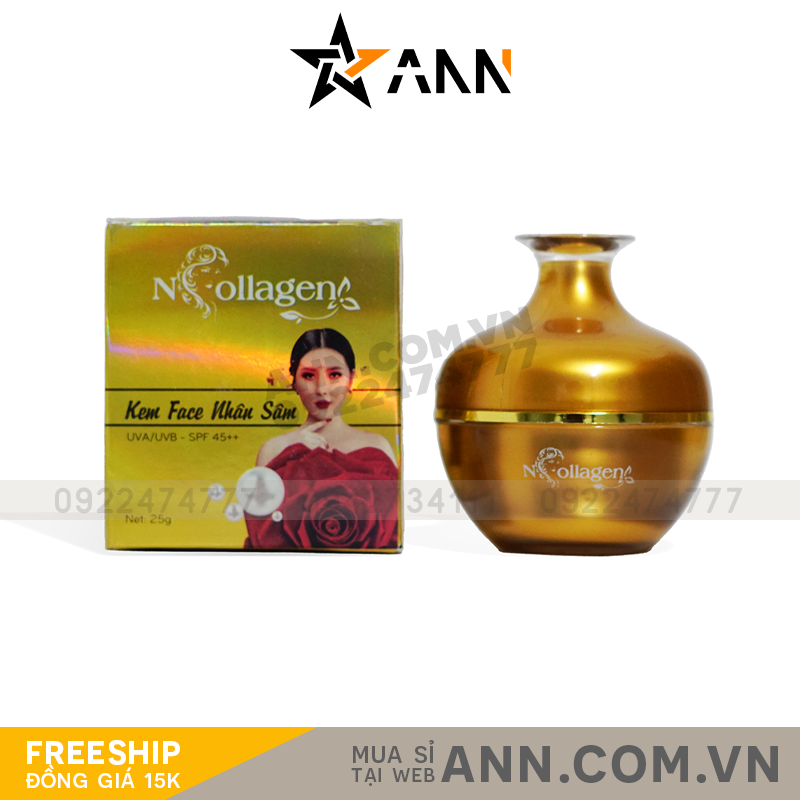 Kem Face Nhân Sâm N Collagen 25g