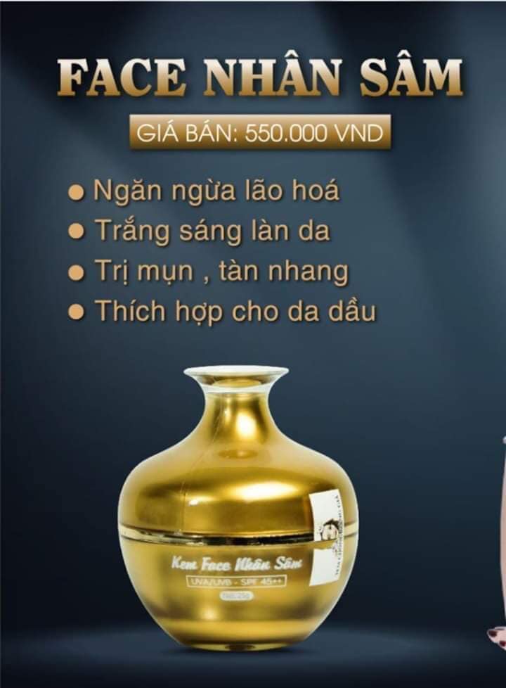 Kem Face Nhân Sâm N Collagen 25g
