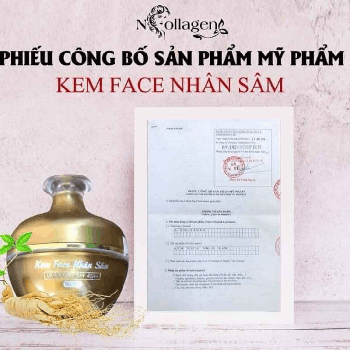 Kem Face Nhân Sâm N Collagen 25g