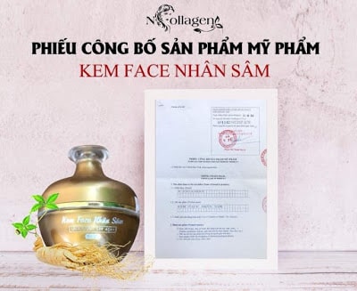Kem Face Nhân Sâm N Collagen 25g