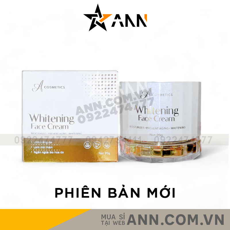 Kem Face Pháp A Cosmetics Whitening Face Cream 20g