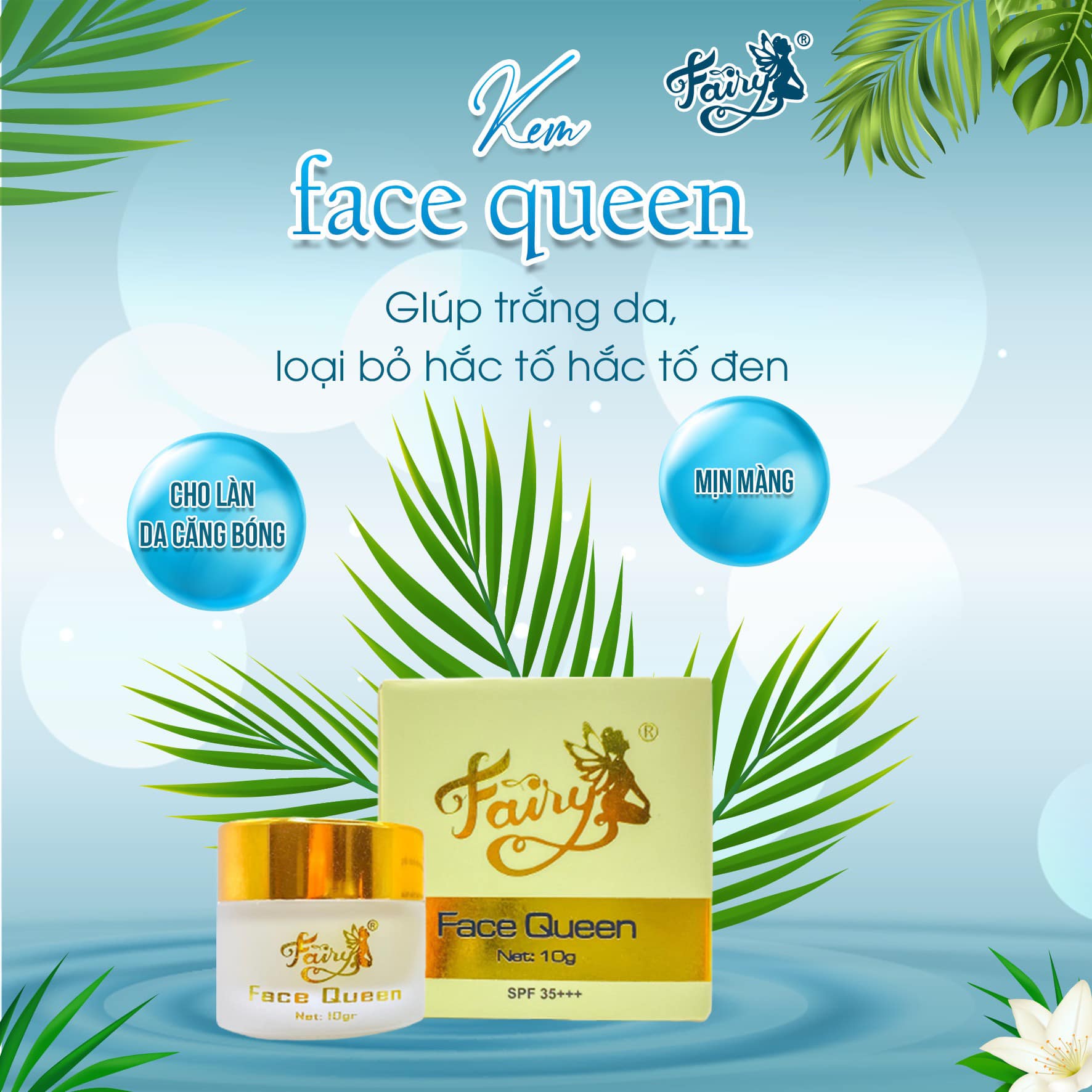 Hình sản phẩm Face Queen mini 10gr kèm hộp