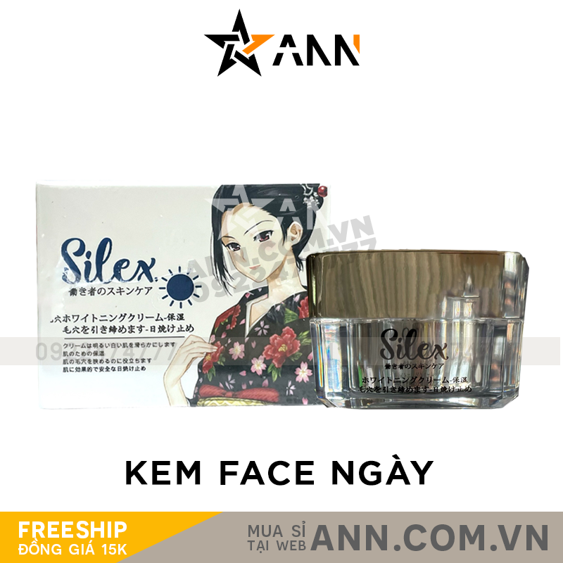 Bao bì phiên bản ban ngày với hộp trắng và hũ nắp bạc