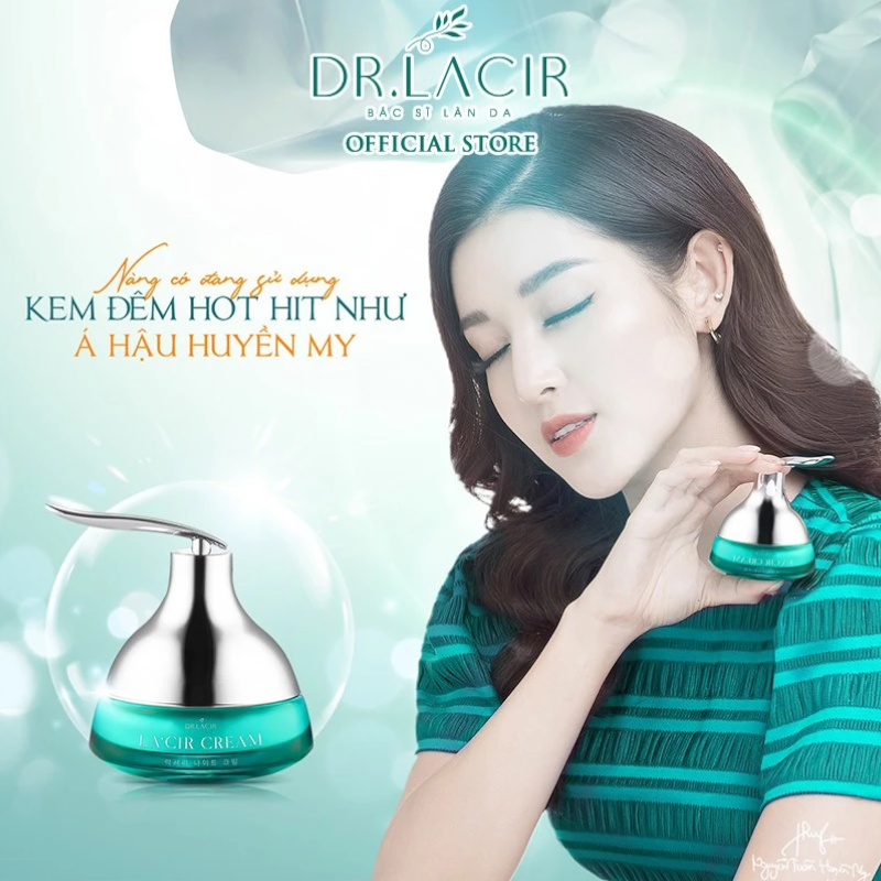 Kem Face Trắng Da Ban Đêm Dr Lacir La'cir Whitening 35g