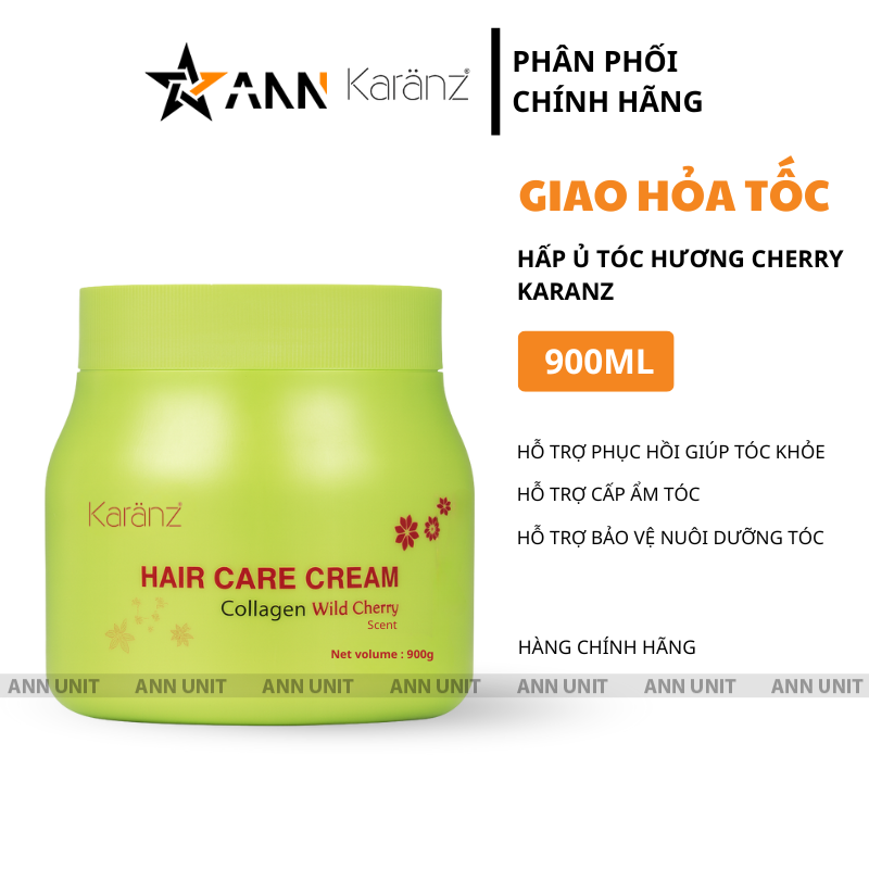 Hũ xanh nhạt, chữ đỏ và nhãn 900ML nổi bật trên nền trắng