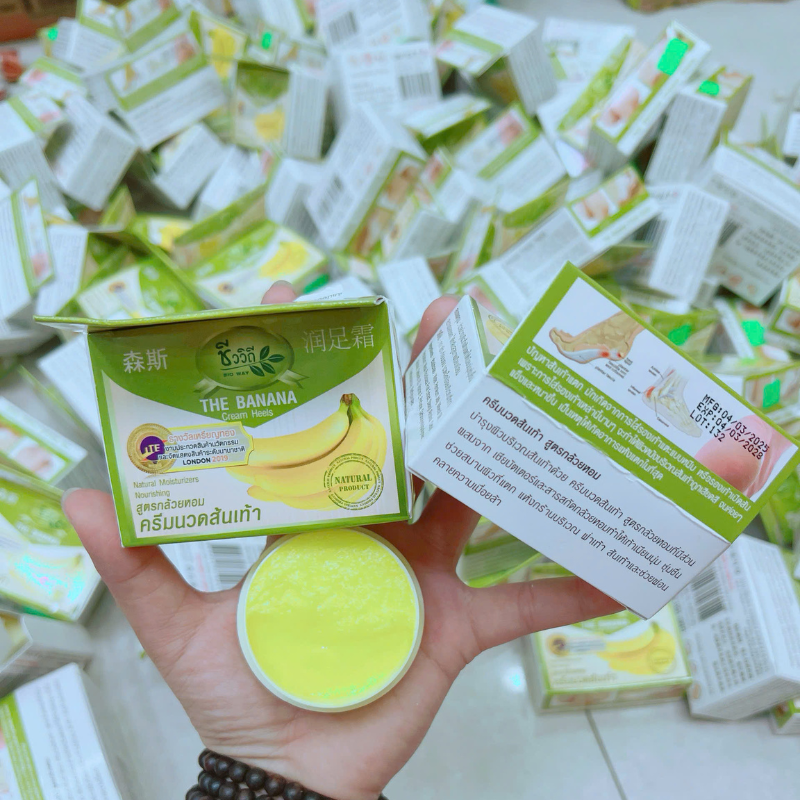 Kem Hỗ Trợ Cải Thiện Nứt Gót Chân Banana 30g