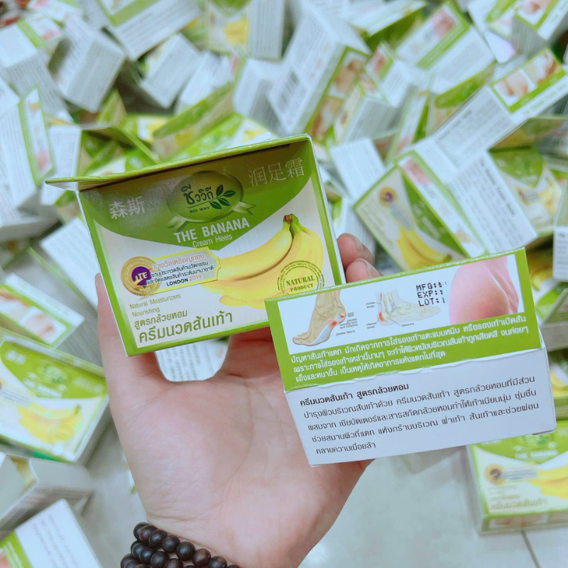 Kem Hỗ Trợ Cải Thiện Nứt Gót Chân Banana 30g