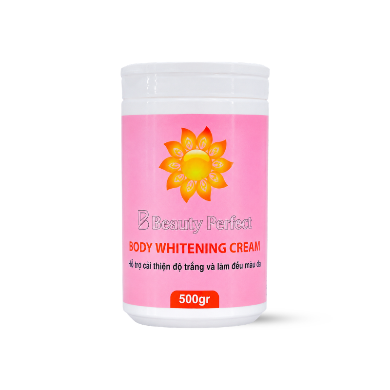 Kem Kích Trắng Beauty Perfect Body Whitening Cream Hồng 500g Phiên Bản Việt Nam phù hợp để tham khảo khi chọn Tẩy lông, triệt lông