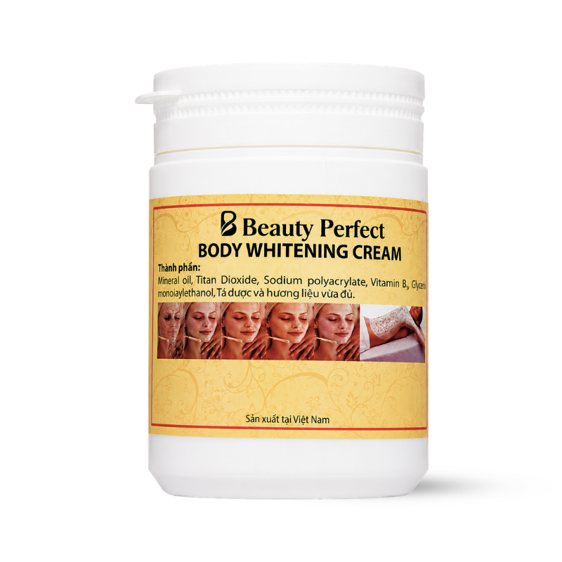 Khám phá Kem Kích Trắng Dưỡng Sáng Da Beauty Perfect Body Whitening Cream 200g Phiên Bản Việt Nam thuộc nhóm abutine 3c3
