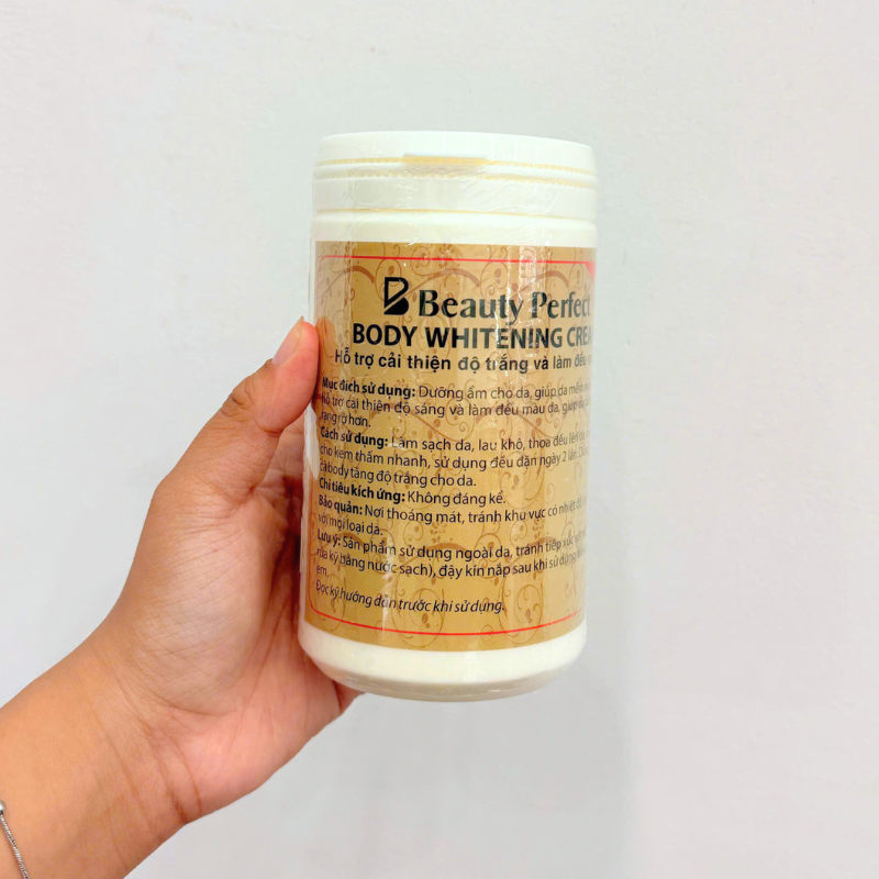 Kem dưỡng thể Abutine 3C3 Beauty Perfect Body Whitening Cream 500g (Phiên bản Việt Nam)