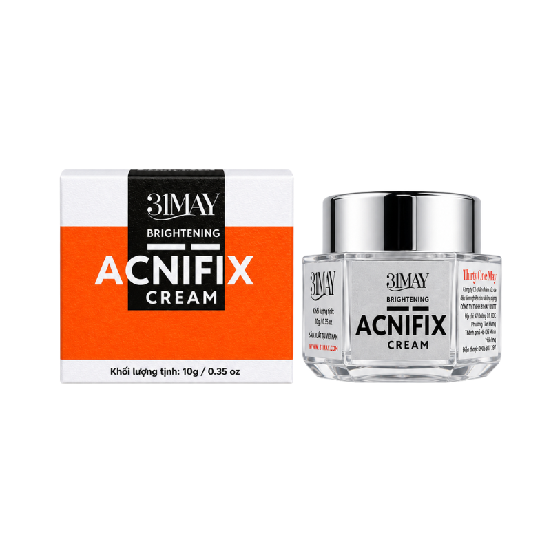 Khám phá Kem Mụn 31may Acnifix 10g – Face Thirty One May Acnifix Chính Hãng thuộc nhóm mỹ phẩm 31may