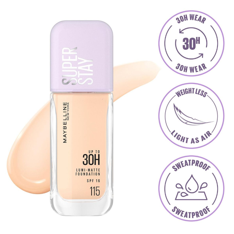 Kem Nền Maybelline New York Super Stay Up To 30H SPF16 35ml