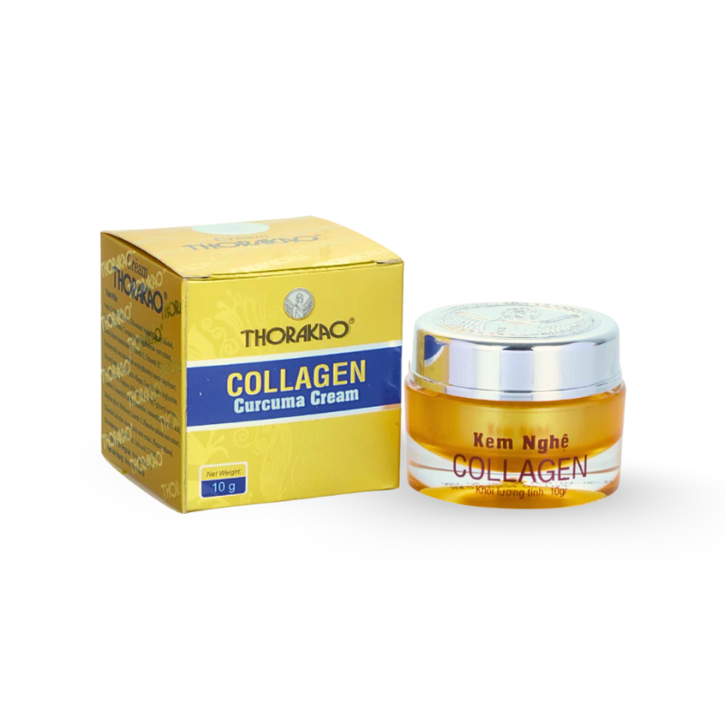 Kem Nghệ Collagen Thorakao 10g phù hợp để tham khảo khi chọn Kem giảm mụn thâm