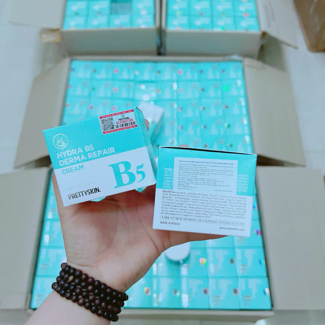 Kem Phục Hồi Dưỡng Ẩm Hydra B5 Derma Repair Cream PrettySkin 52ml