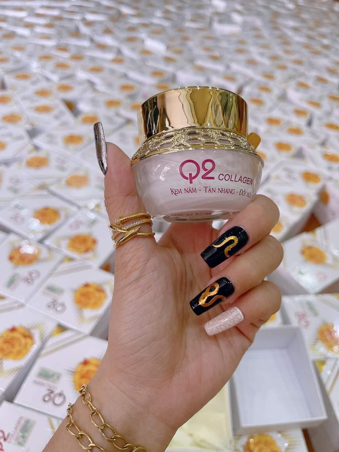 Kem Face Q2 Collagen Sublimation Beauty giảm nám tàn nhang đồi mồi