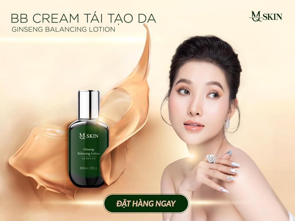 Kem tái tạo da MQ Skin BB Cream Ginseng Balancing Lotion 30ml