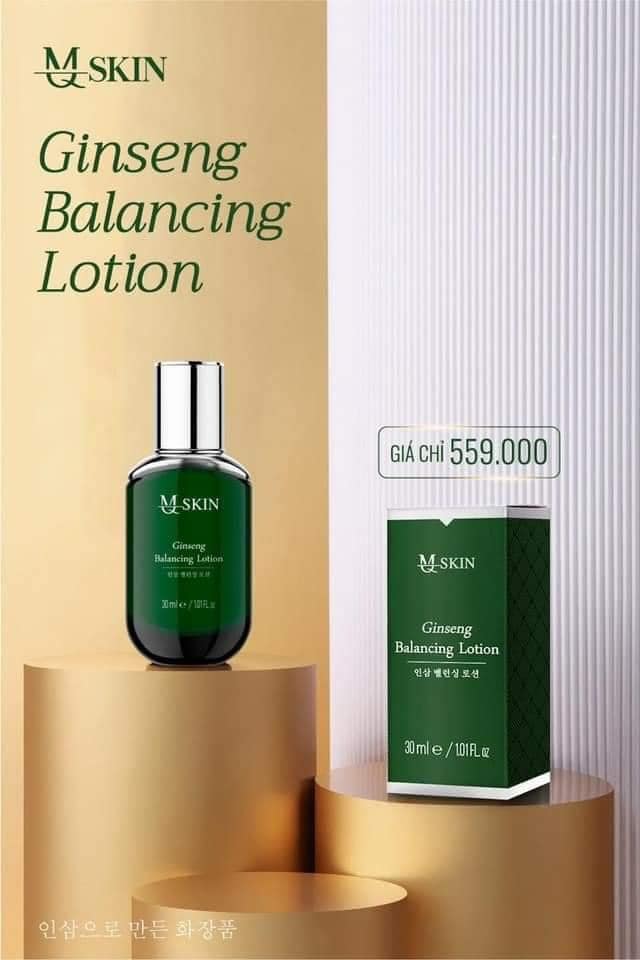 Kem tái tạo da MQ Skin BB Cream Ginseng Balancing Lotion 30ml