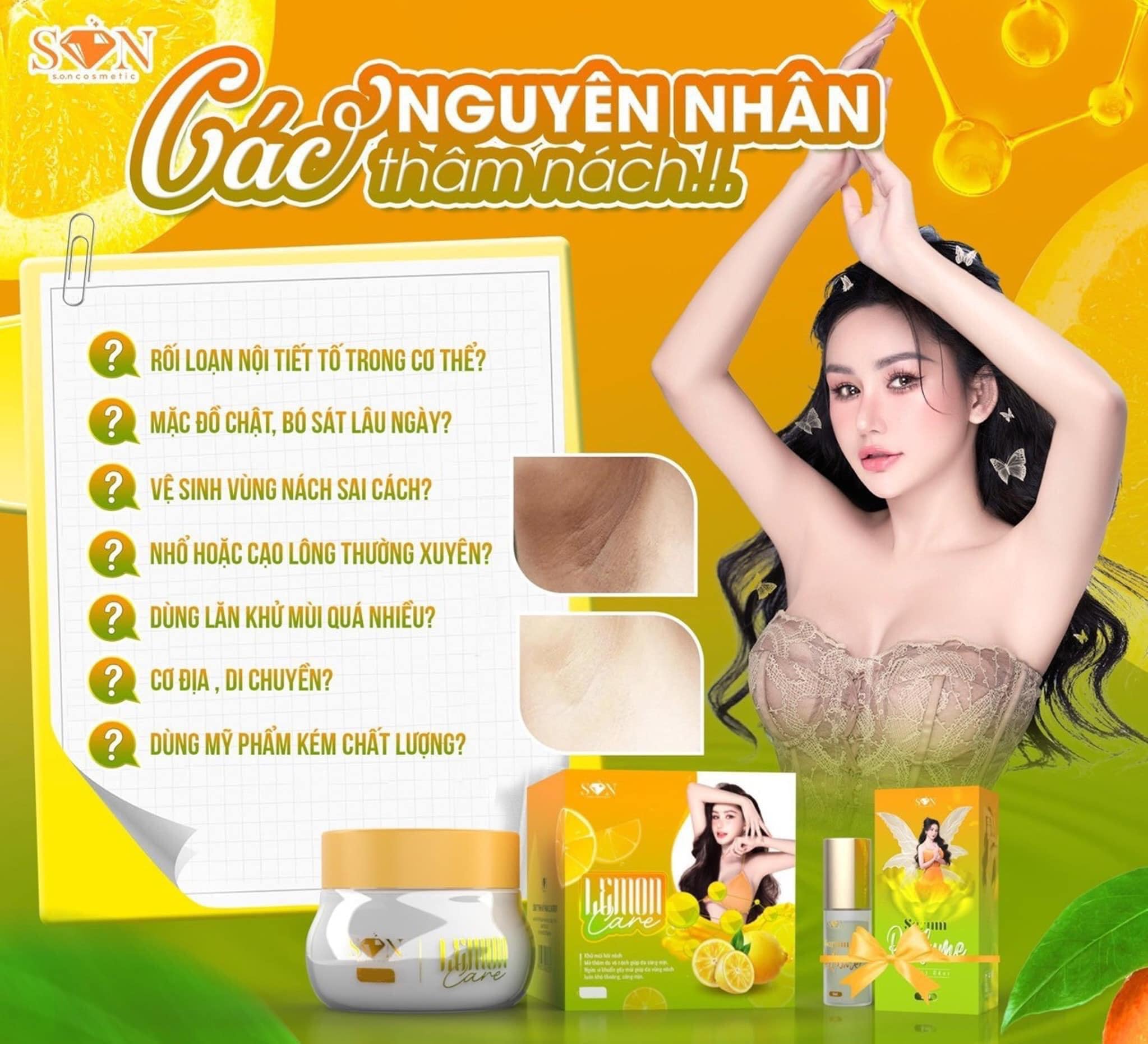 Kem Thâm Nách Lemon Care SON Cosmetic