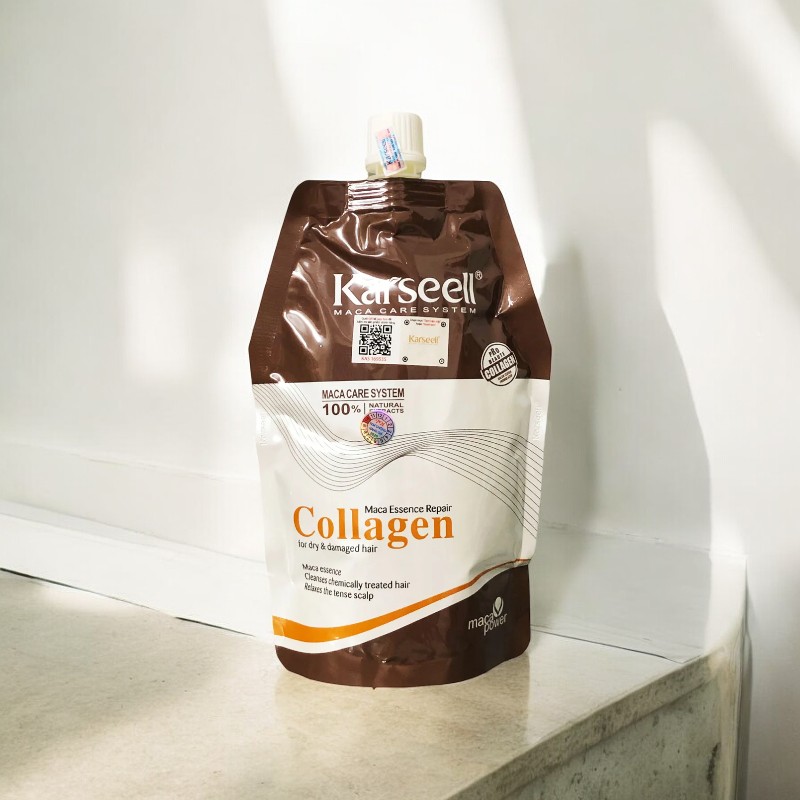 Kem Ủ Tóc Karseell Collagen Macca Essence Repair 500ml