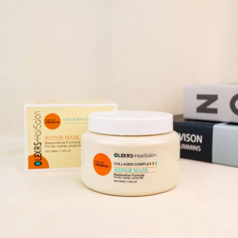 Kem Ủ Tóc Olexrs Hair Salon Collagen Complex Repair Mask 500ml