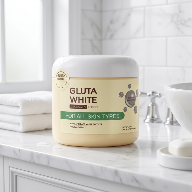 Kem Ủ Body Gluta White Collagen Lotion Thái Lan 600gr