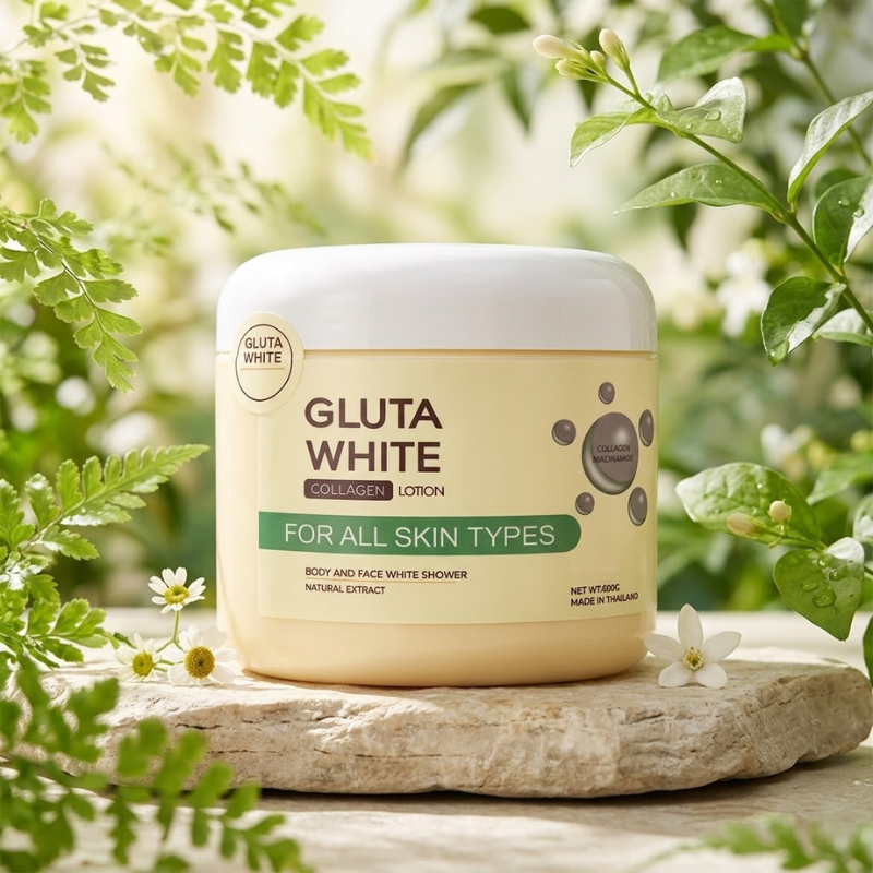 Kem Ủ Body Gluta White Collagen Lotion Thái Lan 600gr