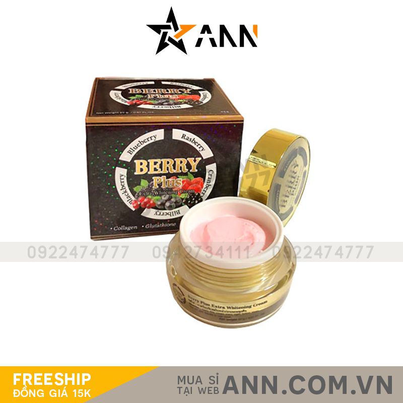 Kem Face Berry Plus Extra Whitening Cream 20g