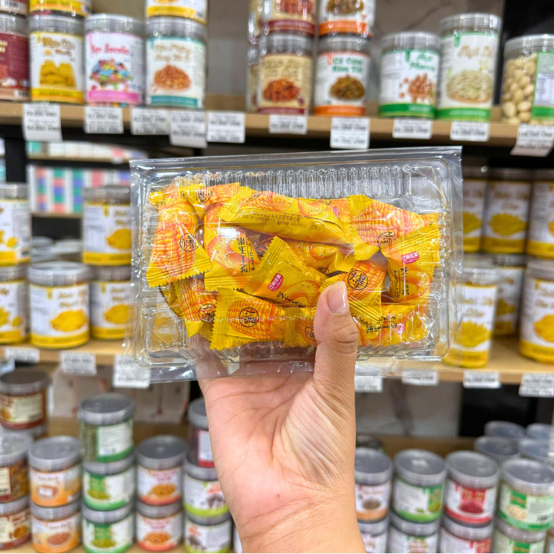 Kẹo Bắp Dẻo Nhân Phô Mai Chảy Hàng Xá 200g