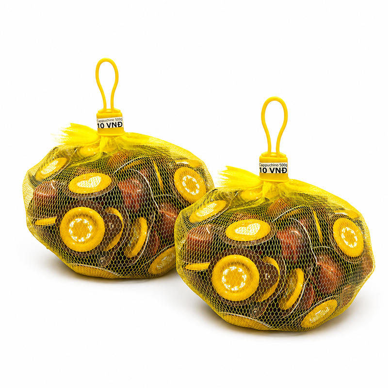 Kẹo Cà Phê Sữa Capuchino 1kg (túi lưới)