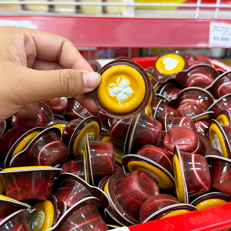 Kẹo Cà Phê Sữa Capuchino 1kg (túi lưới)