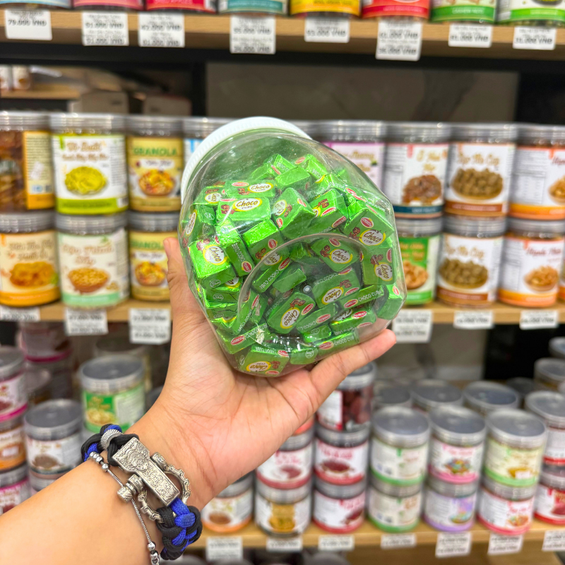Kẹo Choco Cube Đài Loan Hộp 120 Viên