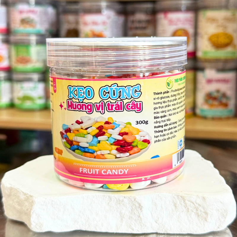 Hình ảnh tổng thể hộp kẹo 300g