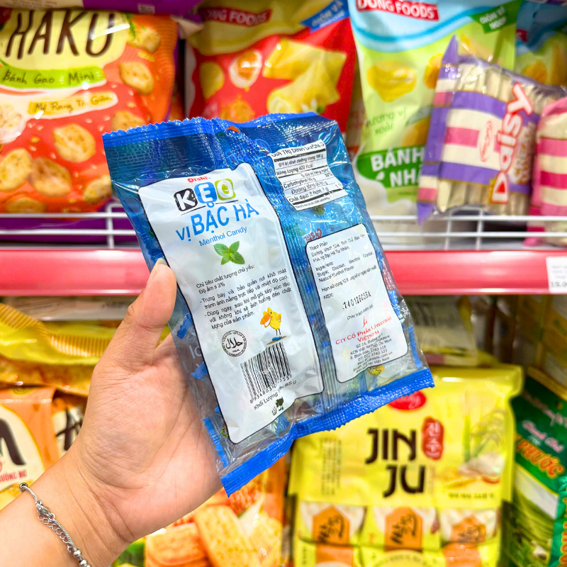 Kẹo Cứng Oishi Vị Bạc Hà 85g