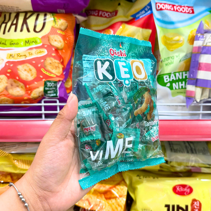 Kẹo Cứng Oishi Vị Me 85g