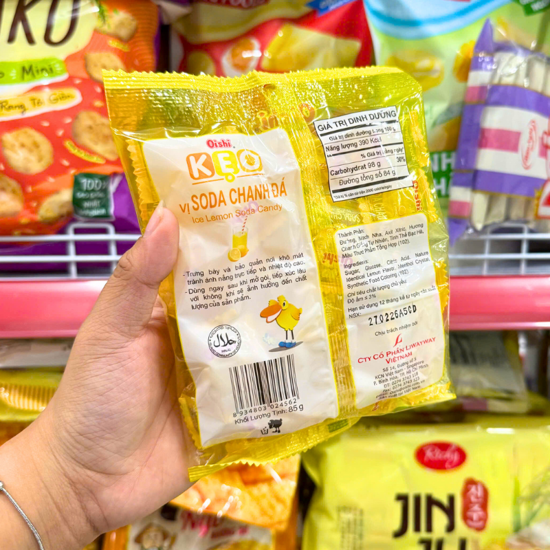 Thông tin hướng dẫn bảo quản và sử dụng trên bao bì