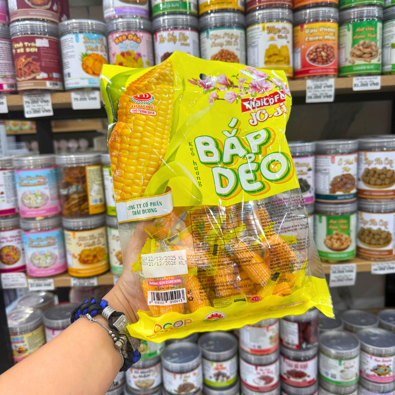 Gói 280g với phần túi trong suốt nhìn thấy kẹo bên trong