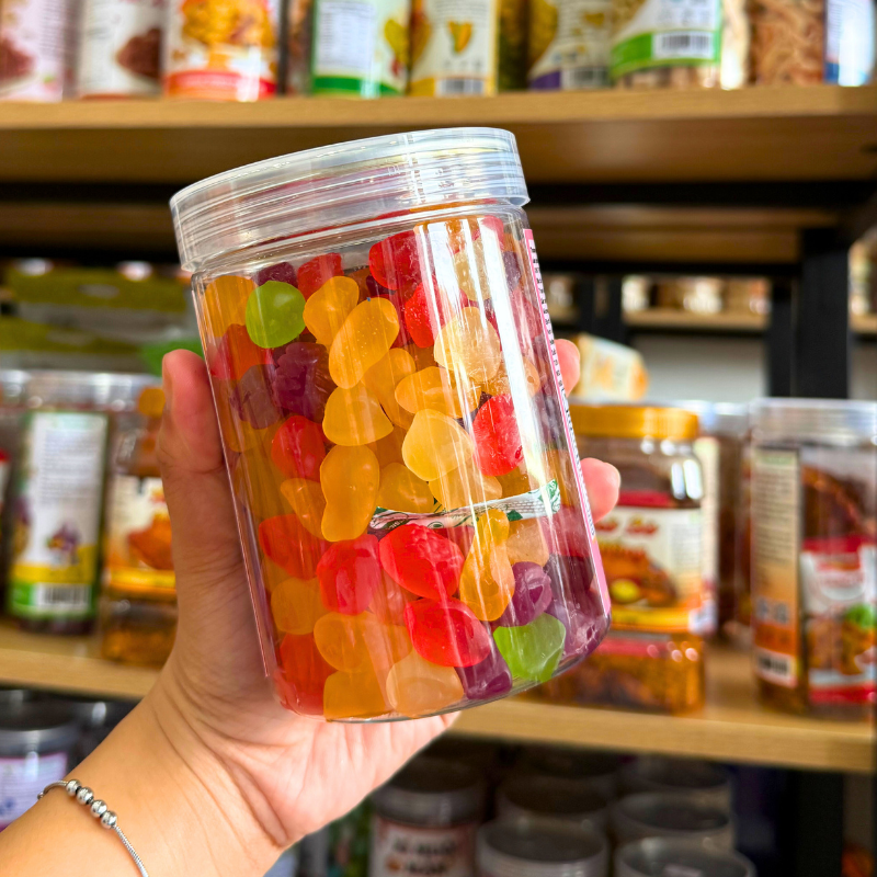 Kẹo Dẻo Chip Chip Hương Trái Cây Hộp Pet 500g