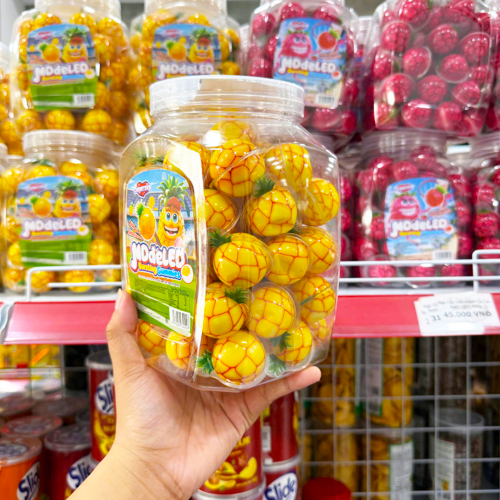 Kẹo Dẻo Sugarsky Bursting Gummies Hương Dứa 600g