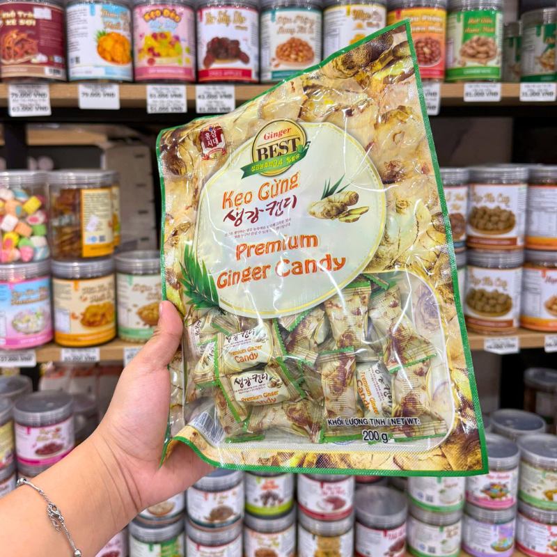Kẹo Gừng Premium Ginger Candy 200g