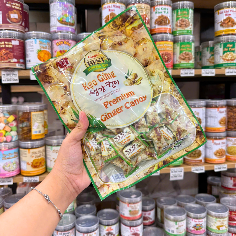 Kẹo Gừng Premium Ginger Candy 200g