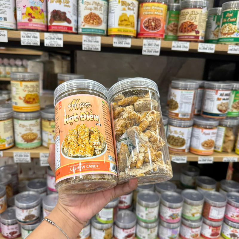 Kẹo Hạt Điều 350g Hũ PET