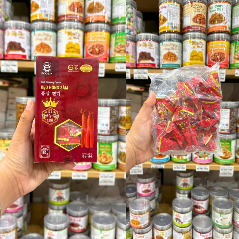 Mặt trước hộp với quy cách 150g