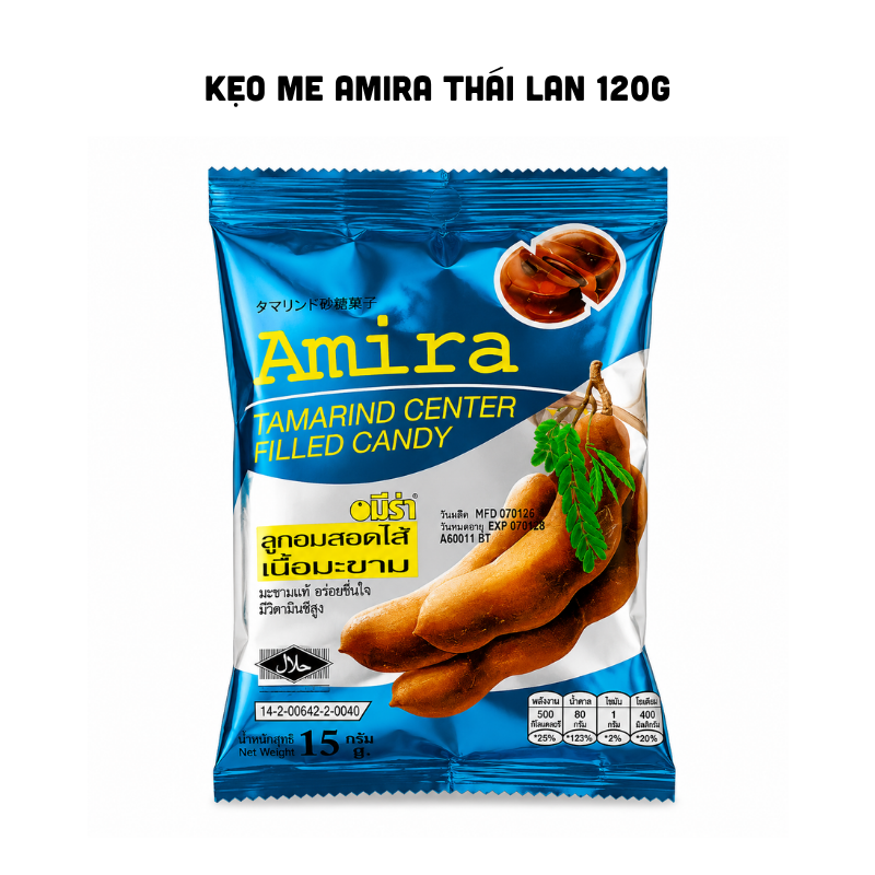 Kẹo Me Amira Thái Lan 120g
