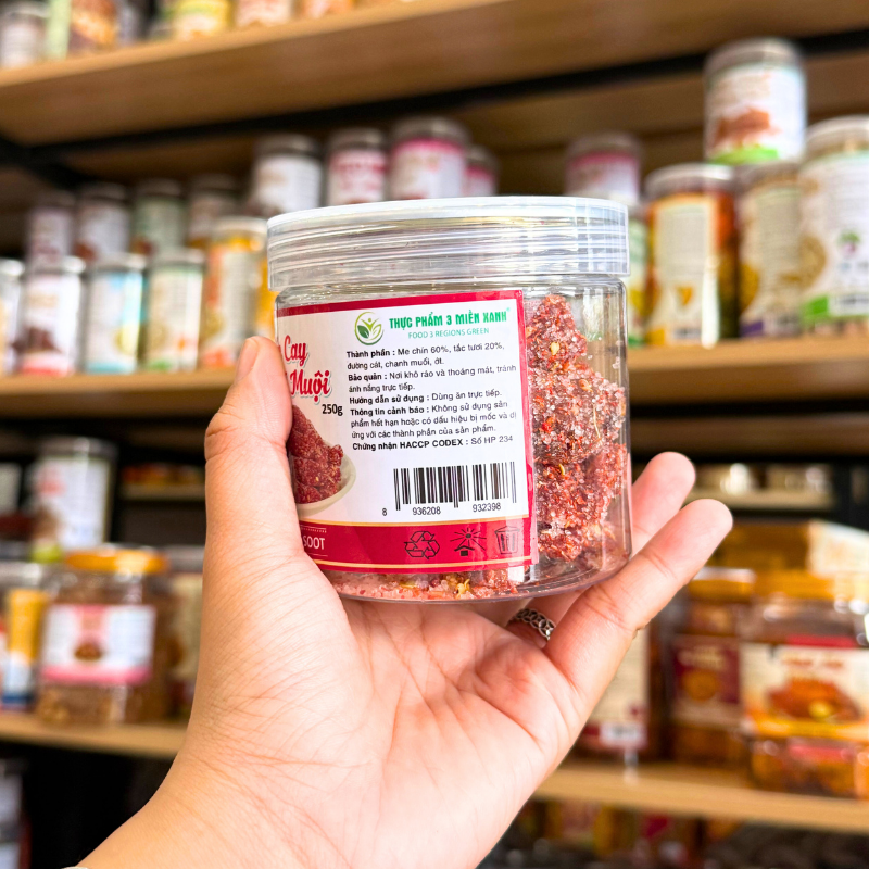 Kẹo Me Cay Tắc Xí Muội Mini 250g Hộp Pet